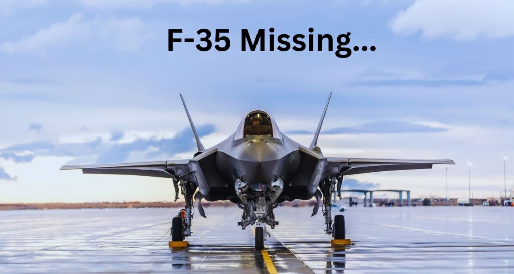 Vanished in the Sky: The Hunt for the Missing F-35 Fighter Jet Leaves the Nation in Shock!